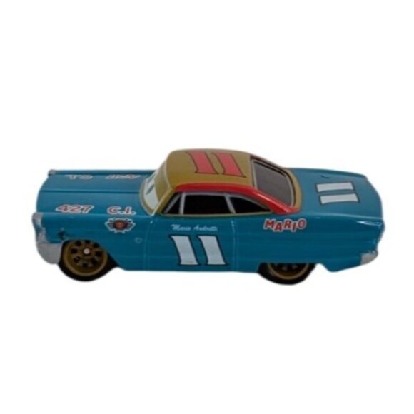 Disney Pixar Cars Diecast #17 Darrell Cartrip & #11 Mario Andretti Lot of 2 - Picture 8 of 13